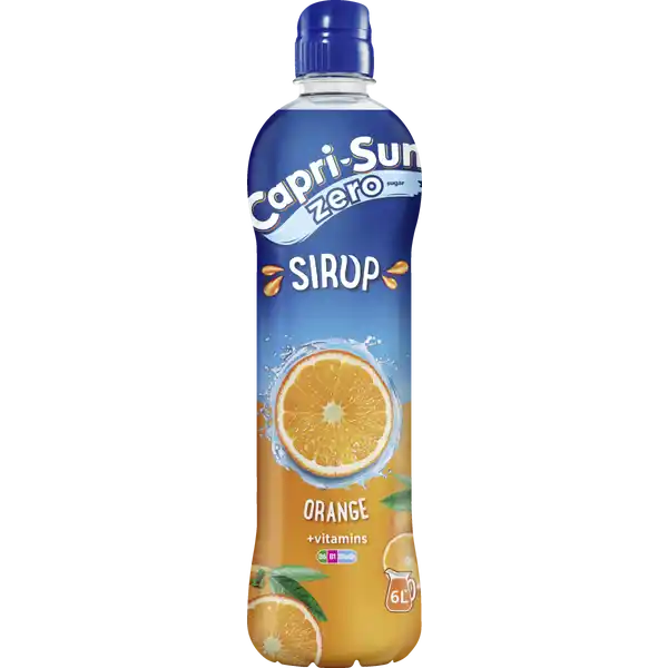 Sirup + Vitamine Orange zero sugar