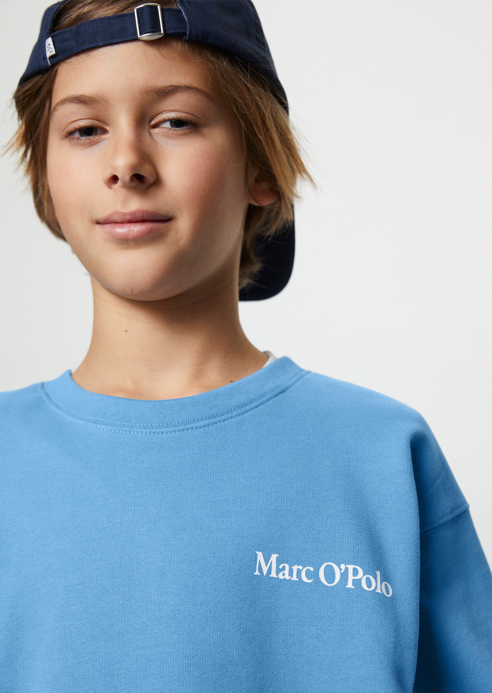 TEENS-BOYS Sweatshirt mit Logo auf der Rückseite