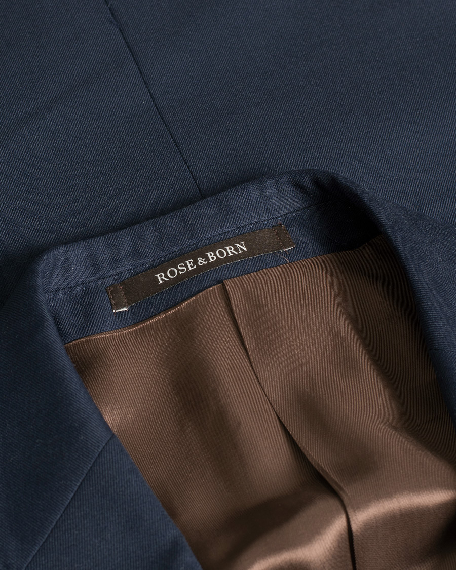 Rose & Born Wool Suit Navy 56/58