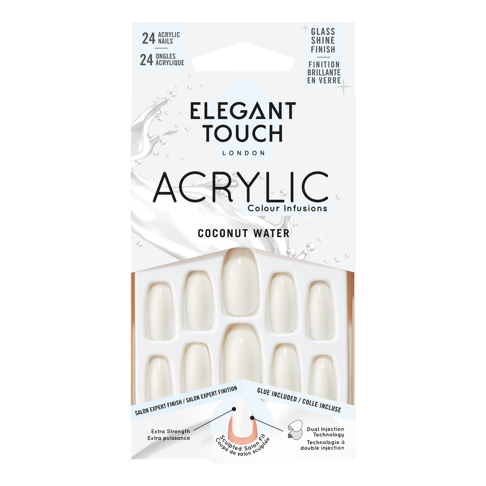 Elegant Touch Colour Acrylics Coconut Water - 1 stk.