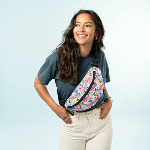 Sac Banane Medium Rennes argenté