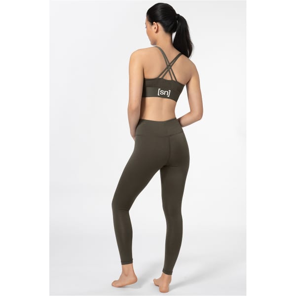 Collant running SUPER.NATURAL W HIGH RISE TIGHT BLACK INK