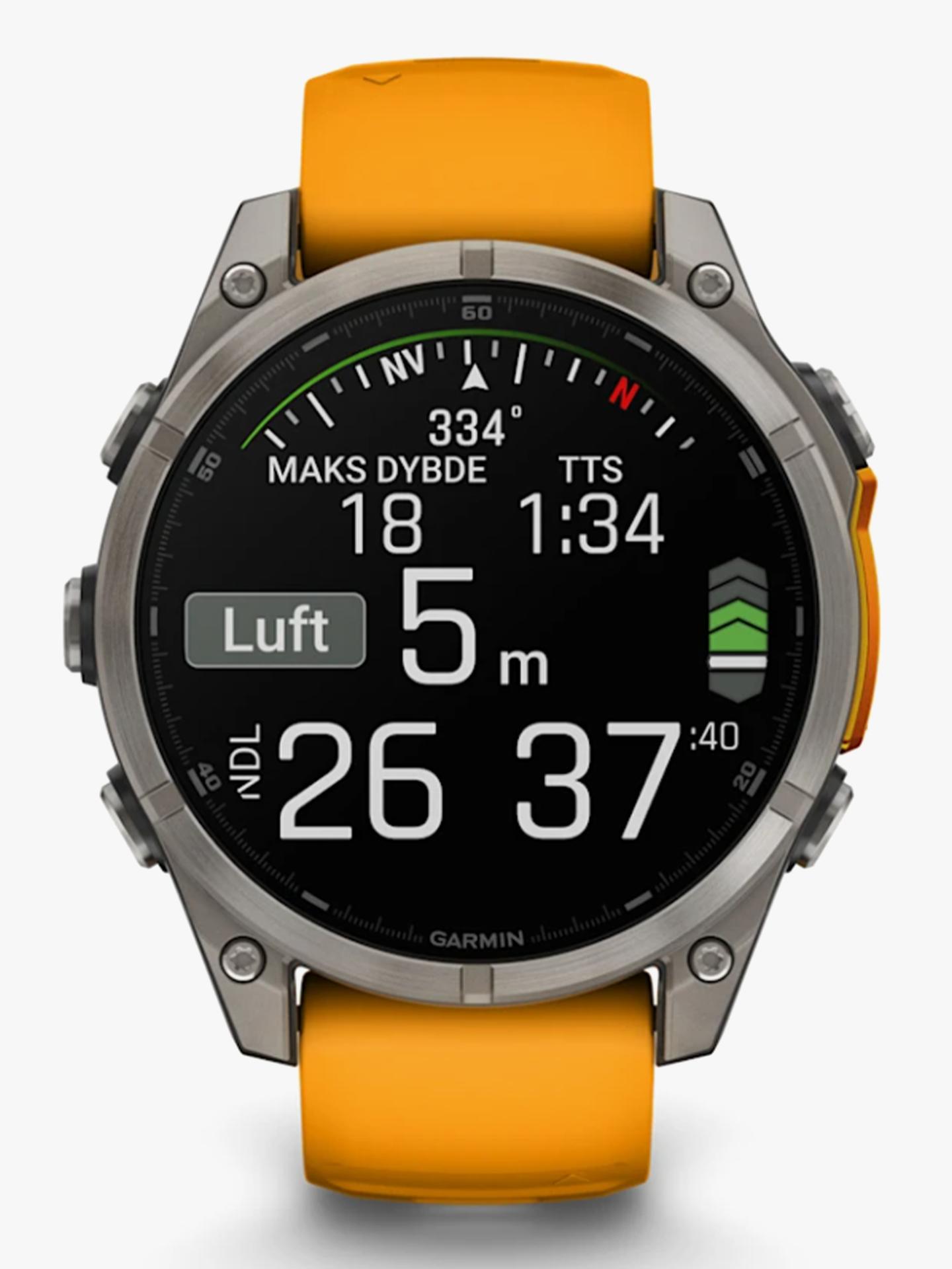 fenix 8–47 mm, AMOLED