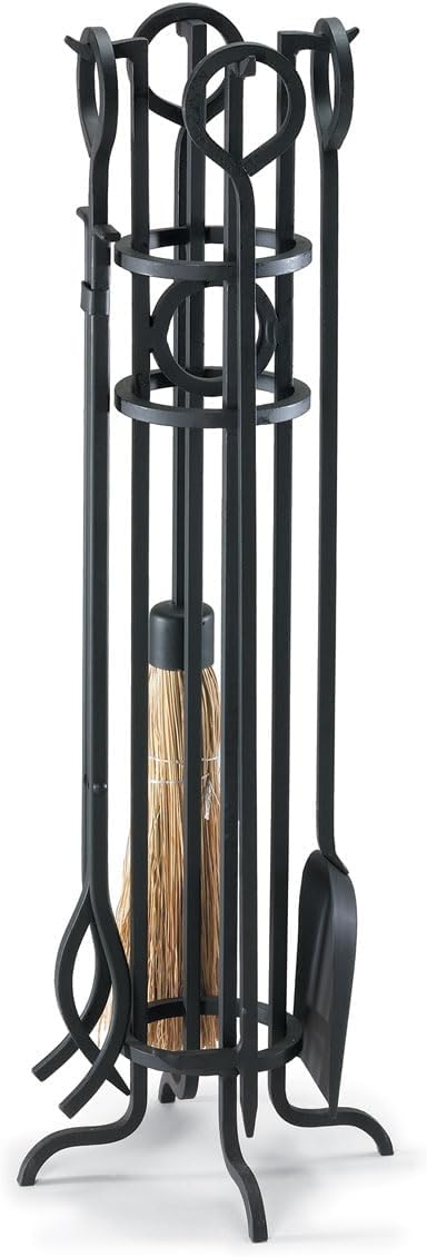 Pilgrim Home and Hearth 19004 Arts und Crafts Kamin Werkzeug-Set, schwarz