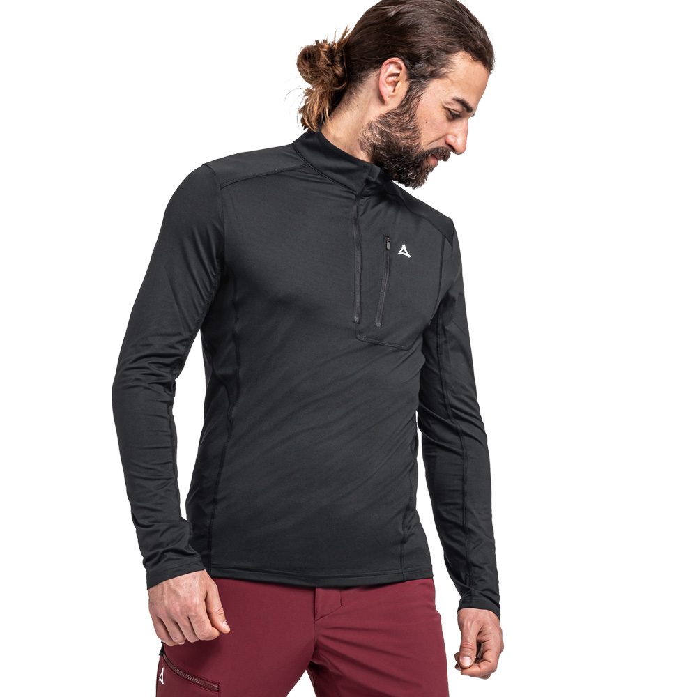 Schöffel Berwang Longsleeve Herren schwarz