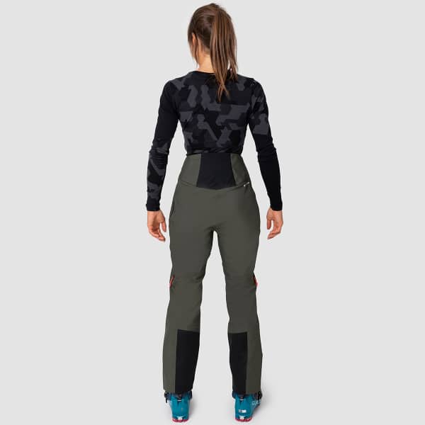 Pantalon ski de randonnée SALEWA SELLA 3L PTX PANT W DARK OLIVE