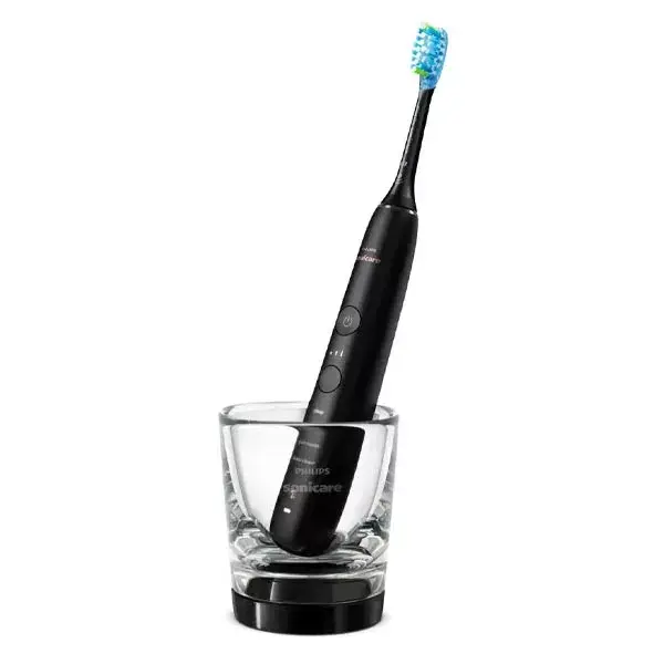 Escova de dentes elétrica Philips Sonicare DiamondClean 9000 preta HX9911/09