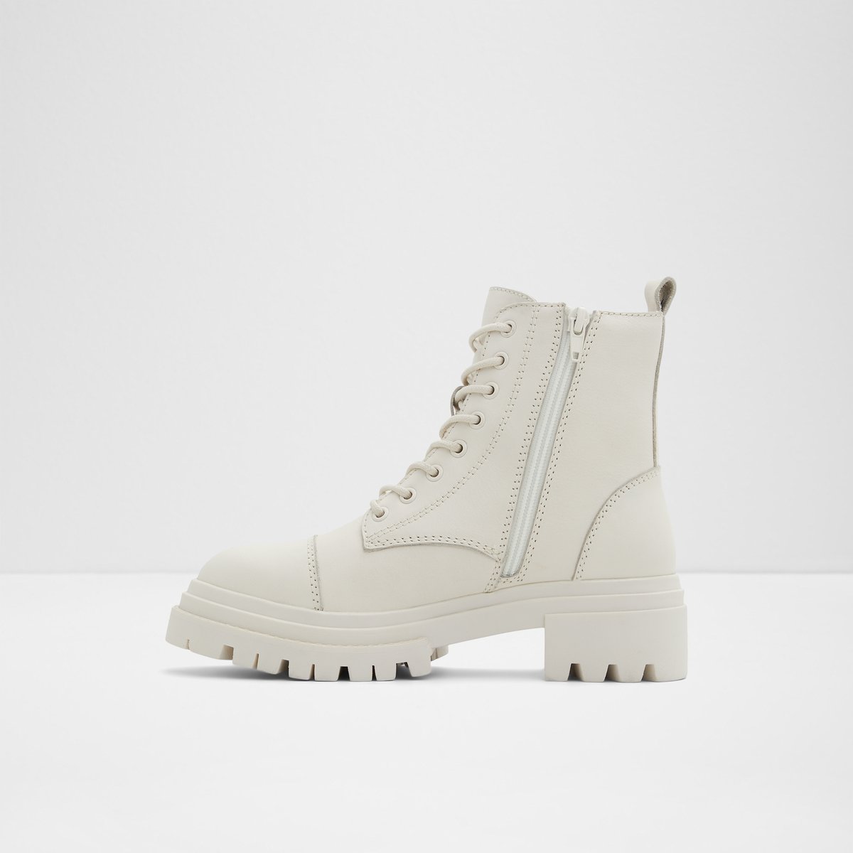 Bigmark White Women Combat boots