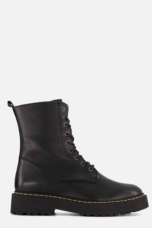 Cellini Teddy Veterboots zwart Leer