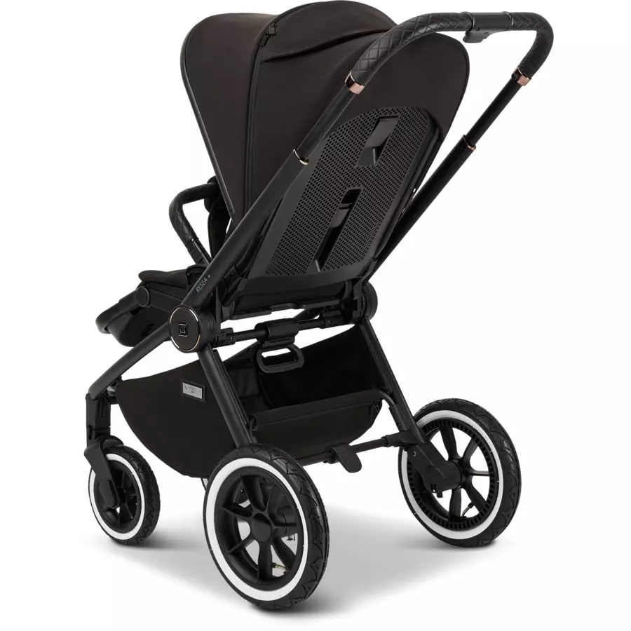 MOON Kombikinderwagen Resea Edition+ blackblack matt