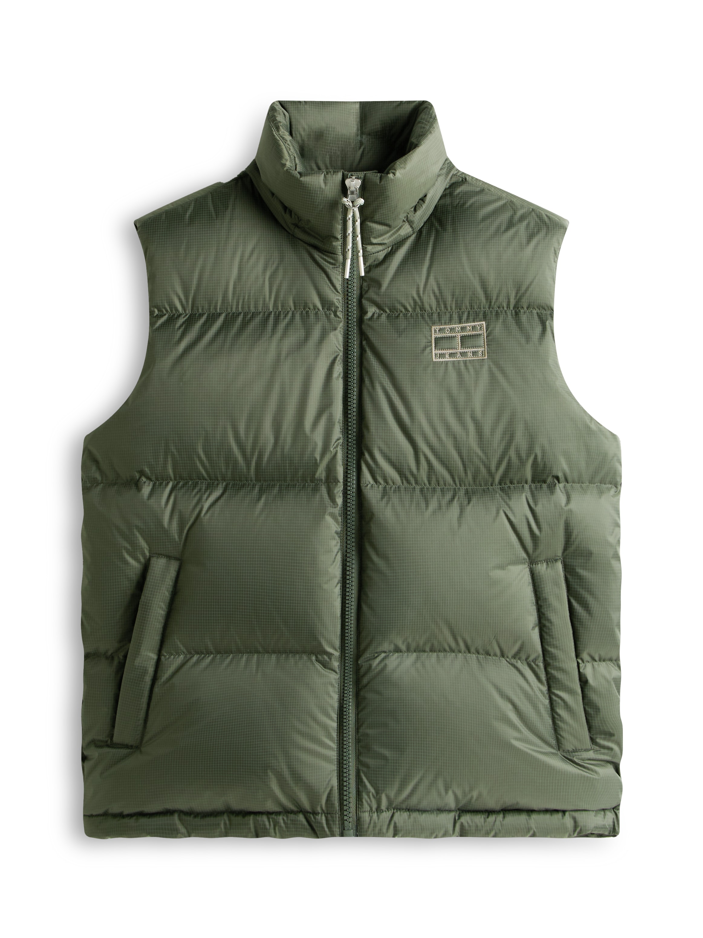 Tommy Jeans Steppweste »ALASKA DOWN VEST«, Regular fit mit abnehmbarer Kapuze