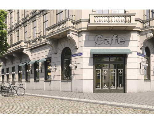SCALA luifelframe RAL 9010 zuiver wit 120x90 cm stofdesign 8396