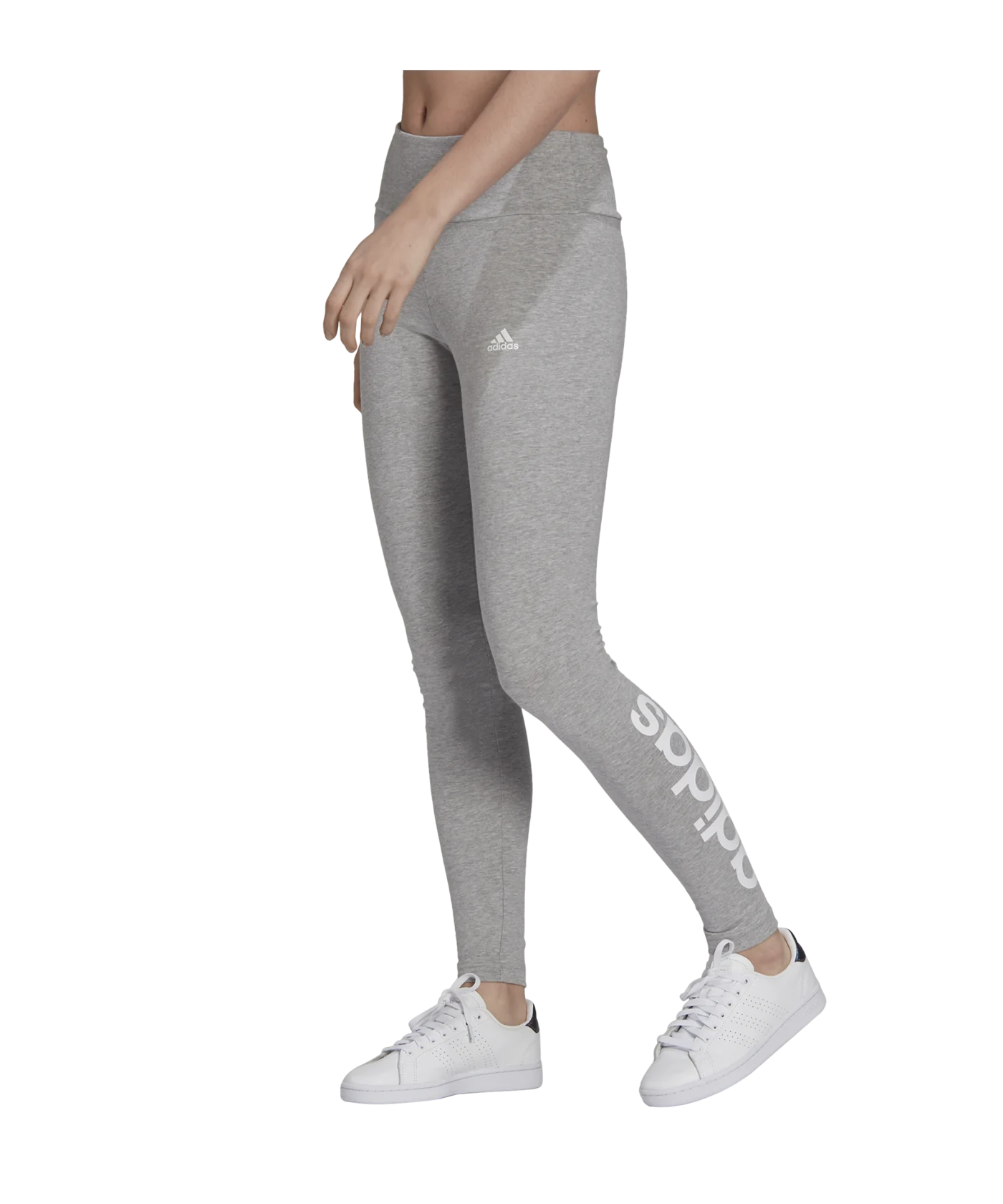 adidas SPORT INSPIRED LOUNGEWEAR ESSENTIALS HIGH-WAISTED Grey