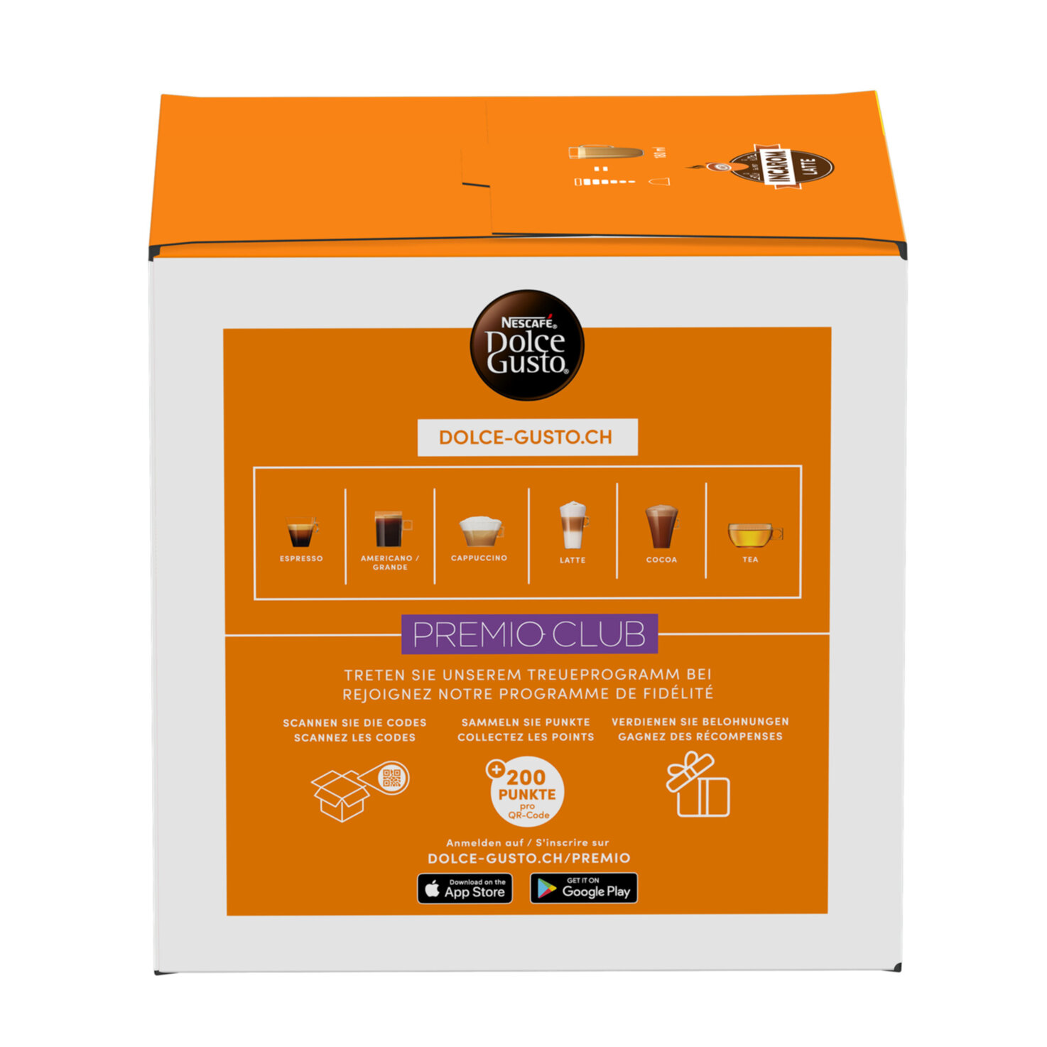 Nescafé Dolce Gusto Incarom Latte 30 Kapseln