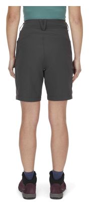 Short de Randonnée Femme Rab Incline Light Gris