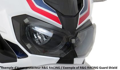 Protection Phare R&G Racing Ecran de protection feu avant translucide