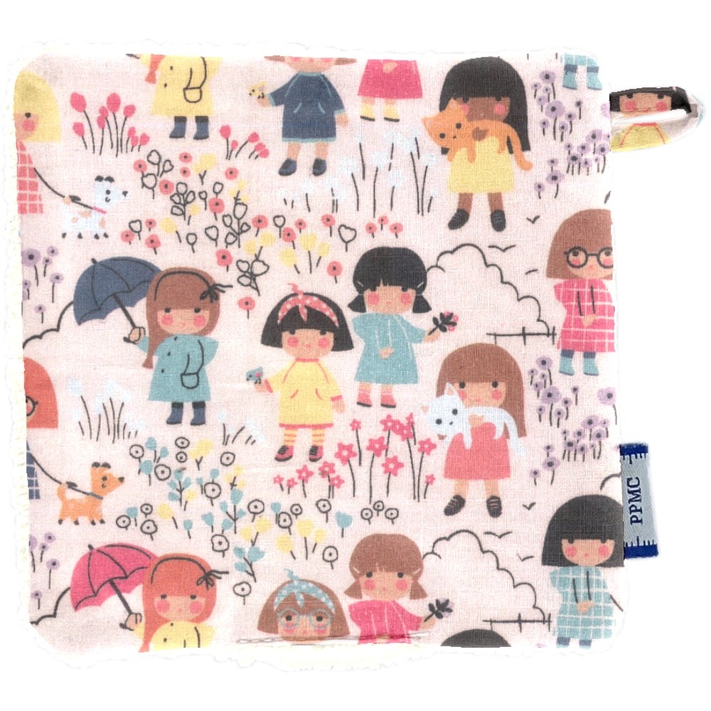 Carré Démaquillant Lavable Petites Filles Pop