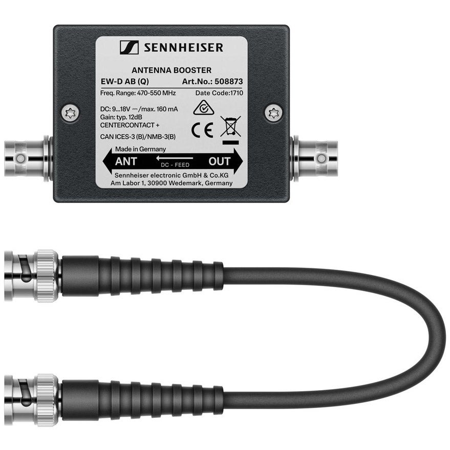Sennheiser EW-D AB (Q) antenne booster (470-550 MHz)