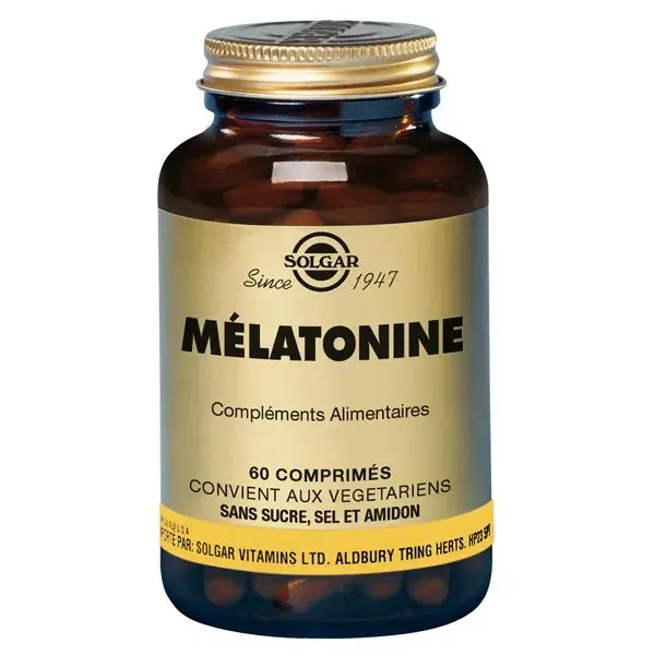 Melatonina Solgar 1mg 60 comprimidos