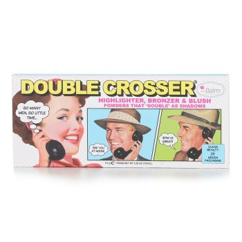 TheBalm TheBalm Double Crosser (Highlighter, Bronzer & Blush) 8.5g/0.29oz