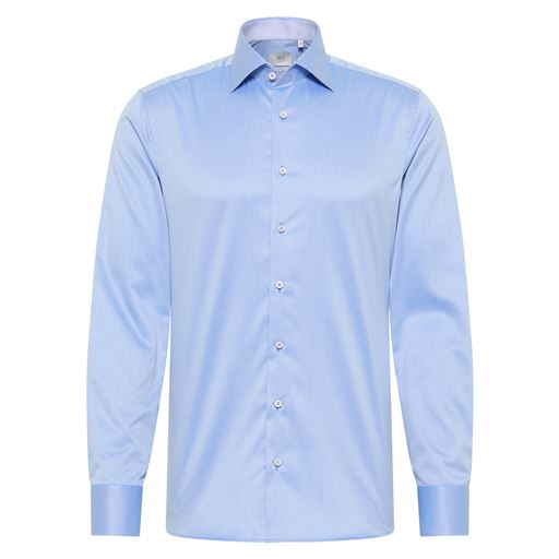Eterna Luxury Slim Fit Skjorte, Blå, 44