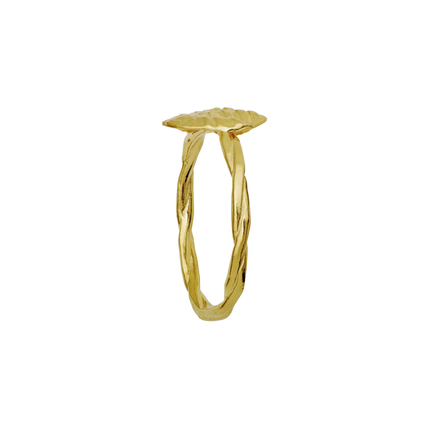 Maanesten Dwyn Ring 18 kt. Forgyldt Sølv 4819a