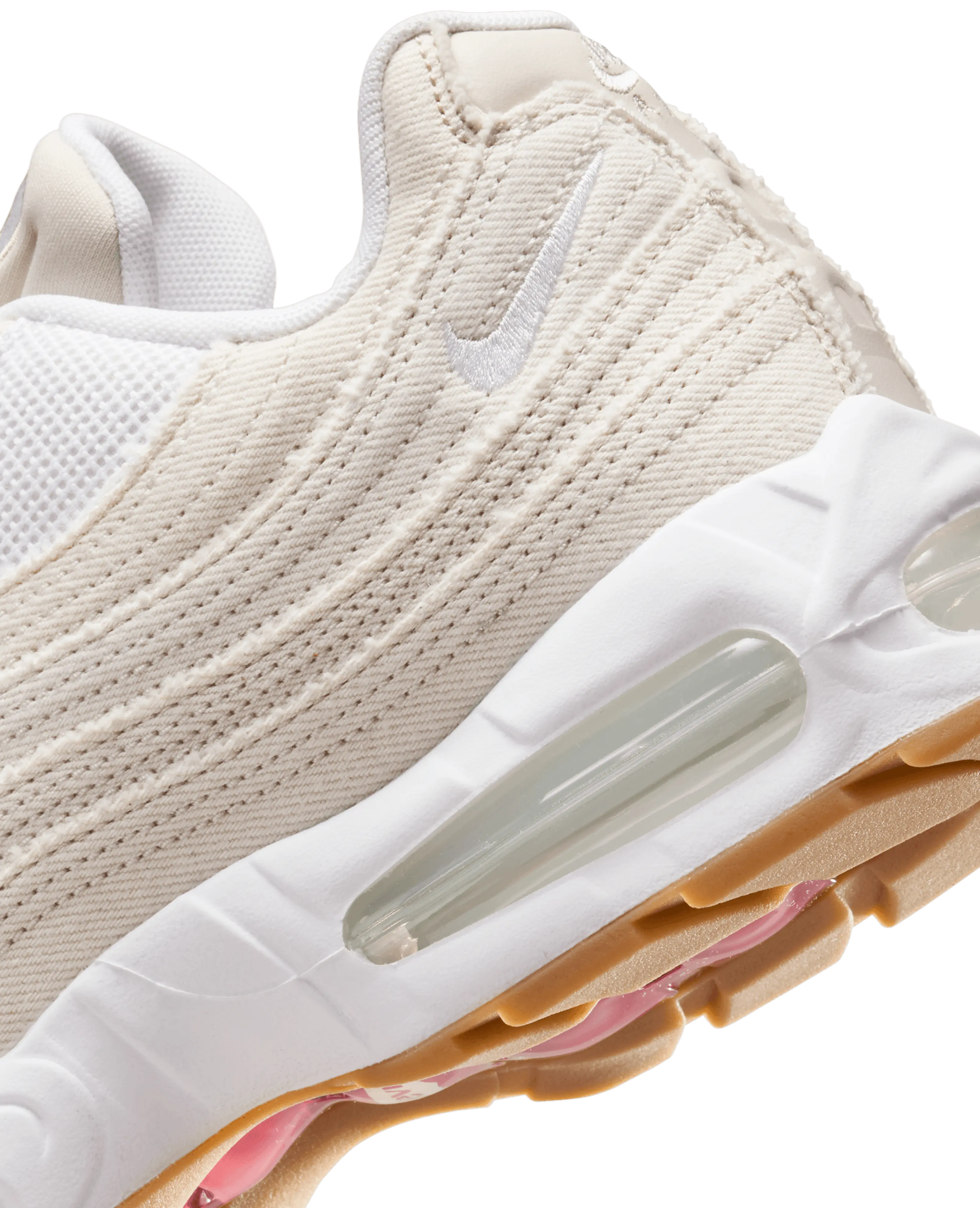 Nike Air Max 95 OG (LT Orewood BRN/White-Gym Red)