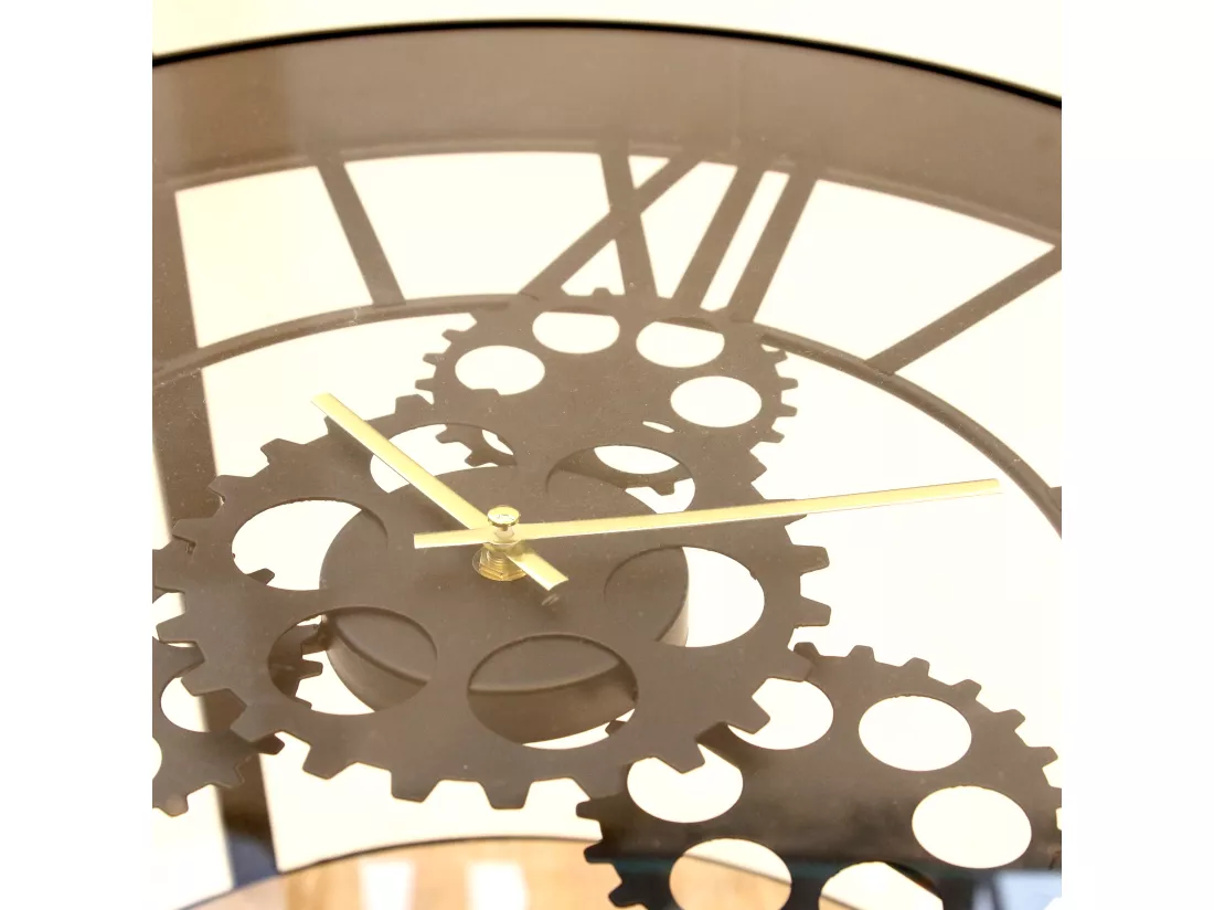 Table D Appoint Horloge 50.5x50.5x49cm