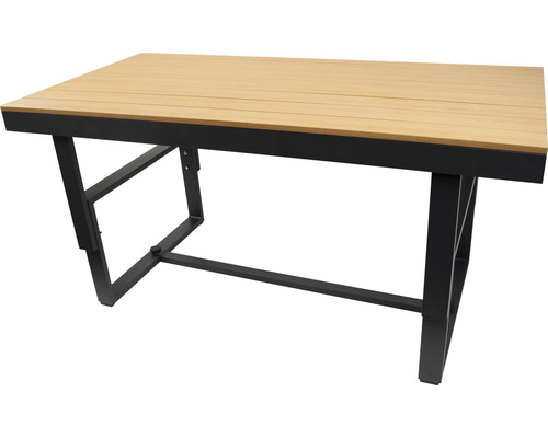 Tuinmeubelset loungeset bellavista 5-zits bestaande uit: driezitsbank, tafel inclusief kussens, aluminium antraciet