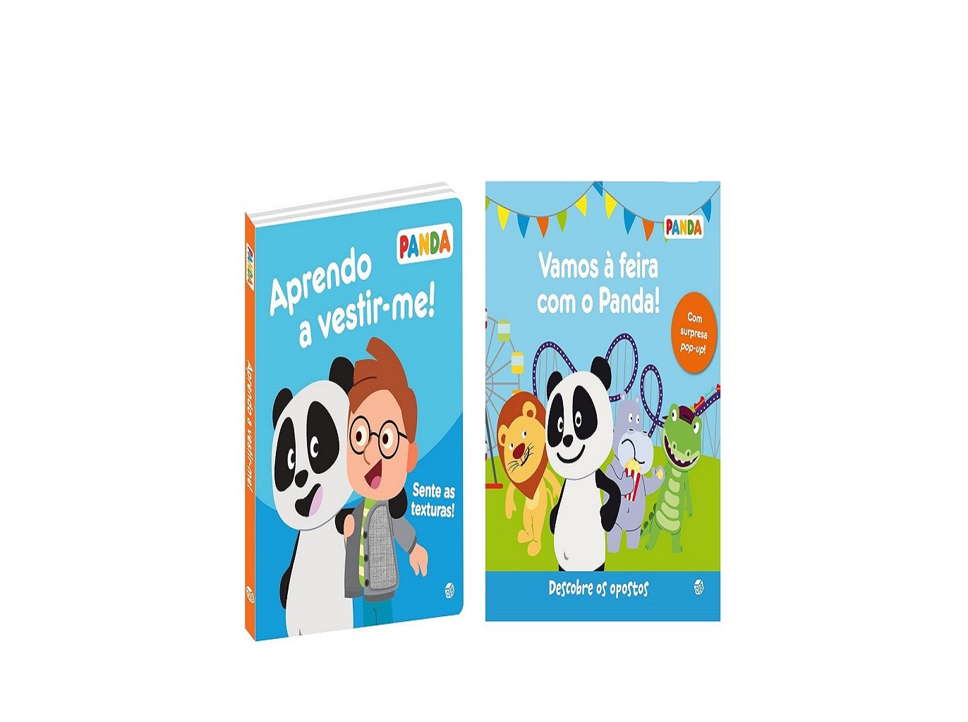 LIVRO PANDA APRENDO A VESTIR-ME/VAMOS Á FEIRA