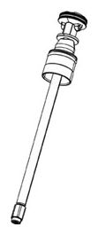 Piston de Fourche Rockshox DebonAir  Sid 35mm - 120mm