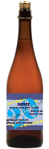 20 Jaar Blond Bier 75 cl