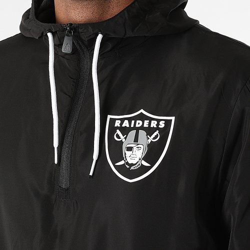 Coupe-Vent Col Zippé Las Vegas Raiders 12827128 Noir