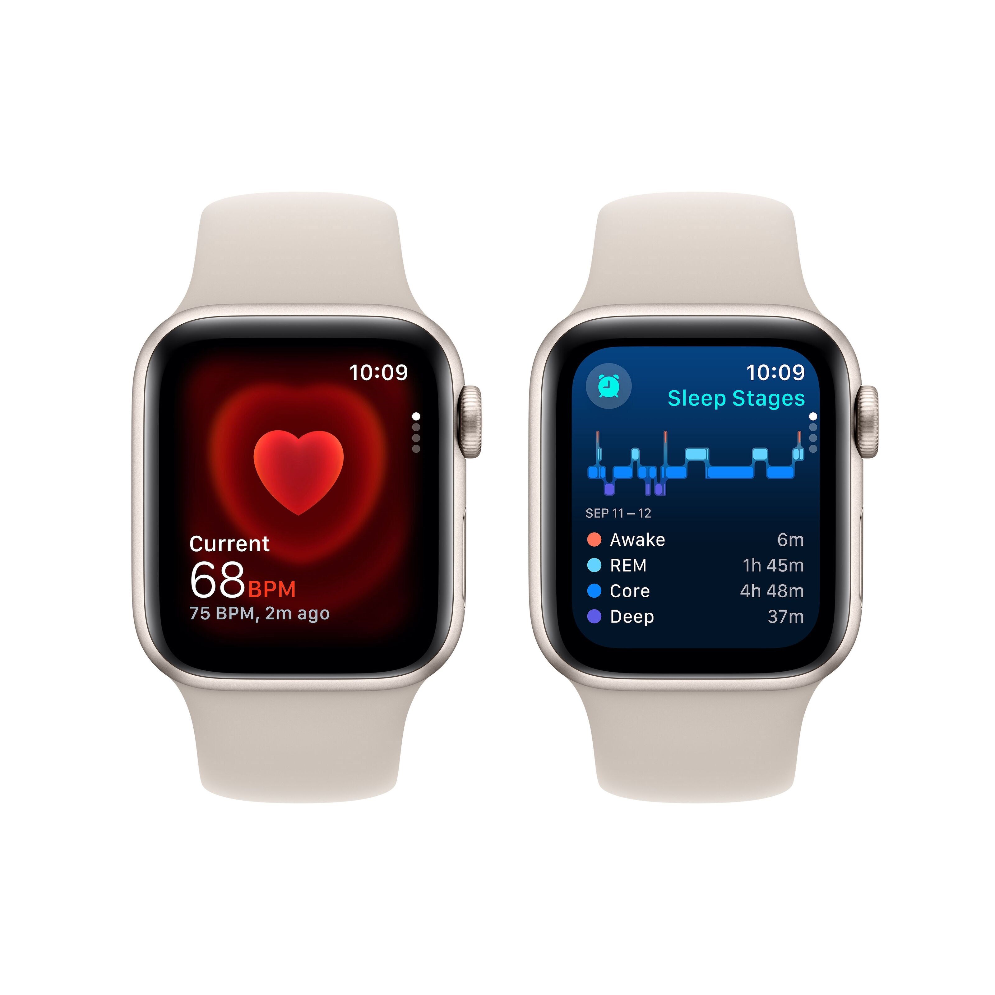 Apple Watch SE GPS + Cellular 40 mm Starlight S/M