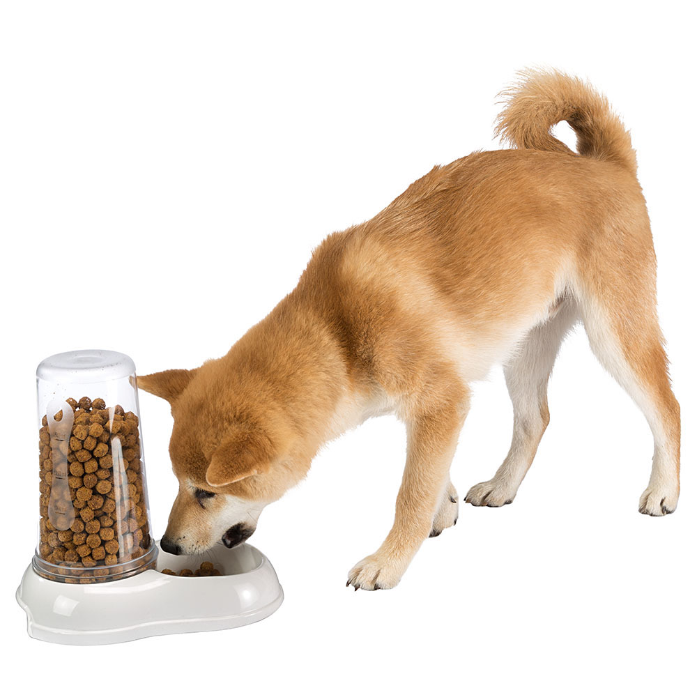 Ferplast distributeur d'eau ou nourriture pour chats et chiens azimut 1500 dispenser pour animaux 1,5 litres mangeoire pour