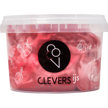 Clevers IJs Rood Fruit 500ML