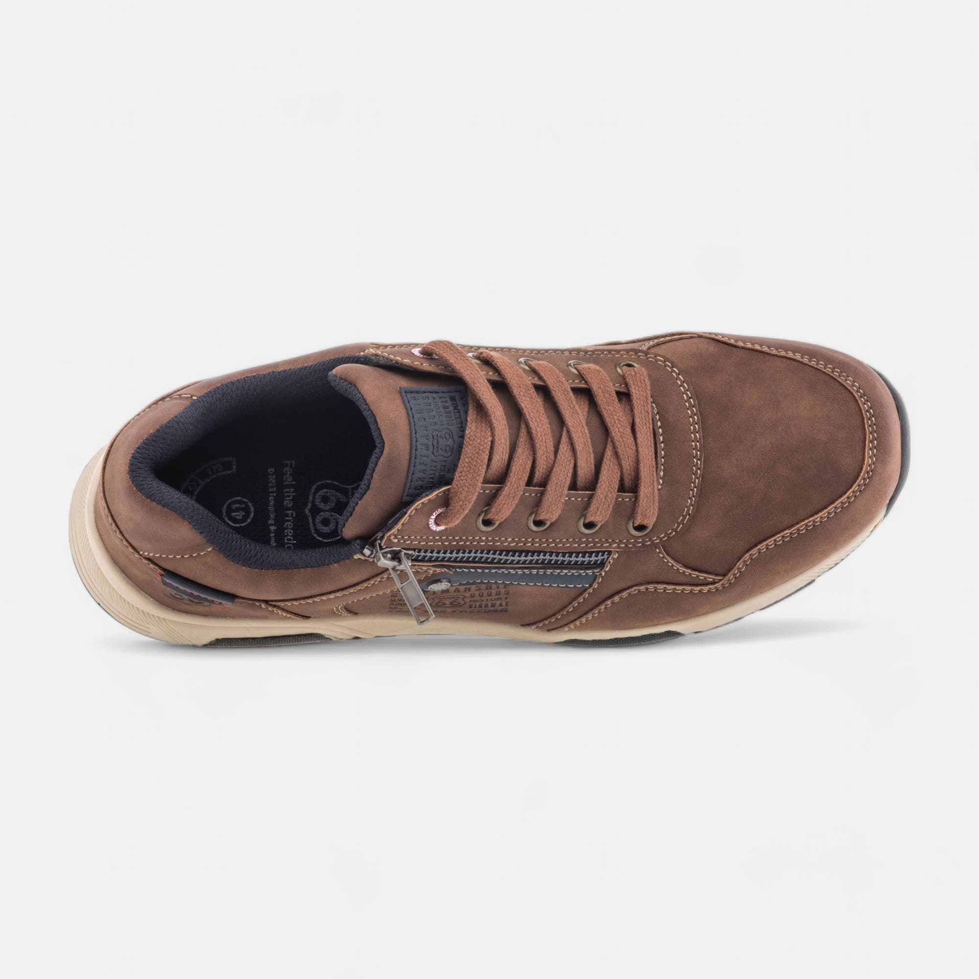 Baskets basses Homme marron