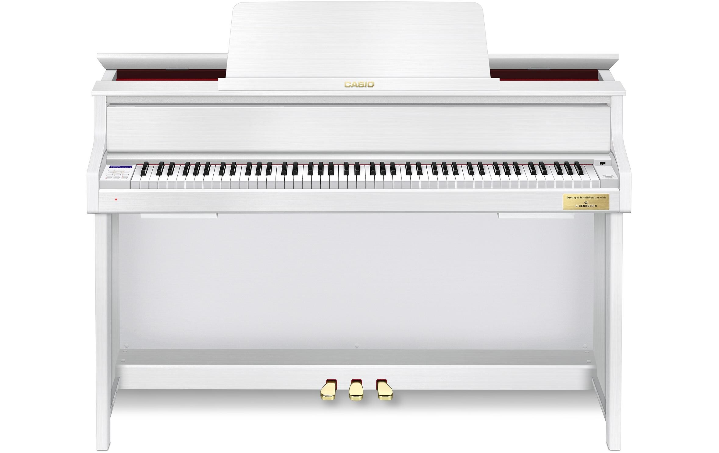 E-Piano CELVIANO Grand Hybrid GP-310WE Weiss<br>E-Piano mit gewichtetem Natural-Grand-Hammer-Action-Keyboard mit 88 Tasten