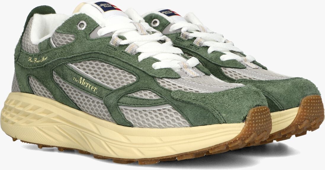 groene mercer amsterdam lage sneakers the re-run max americana
