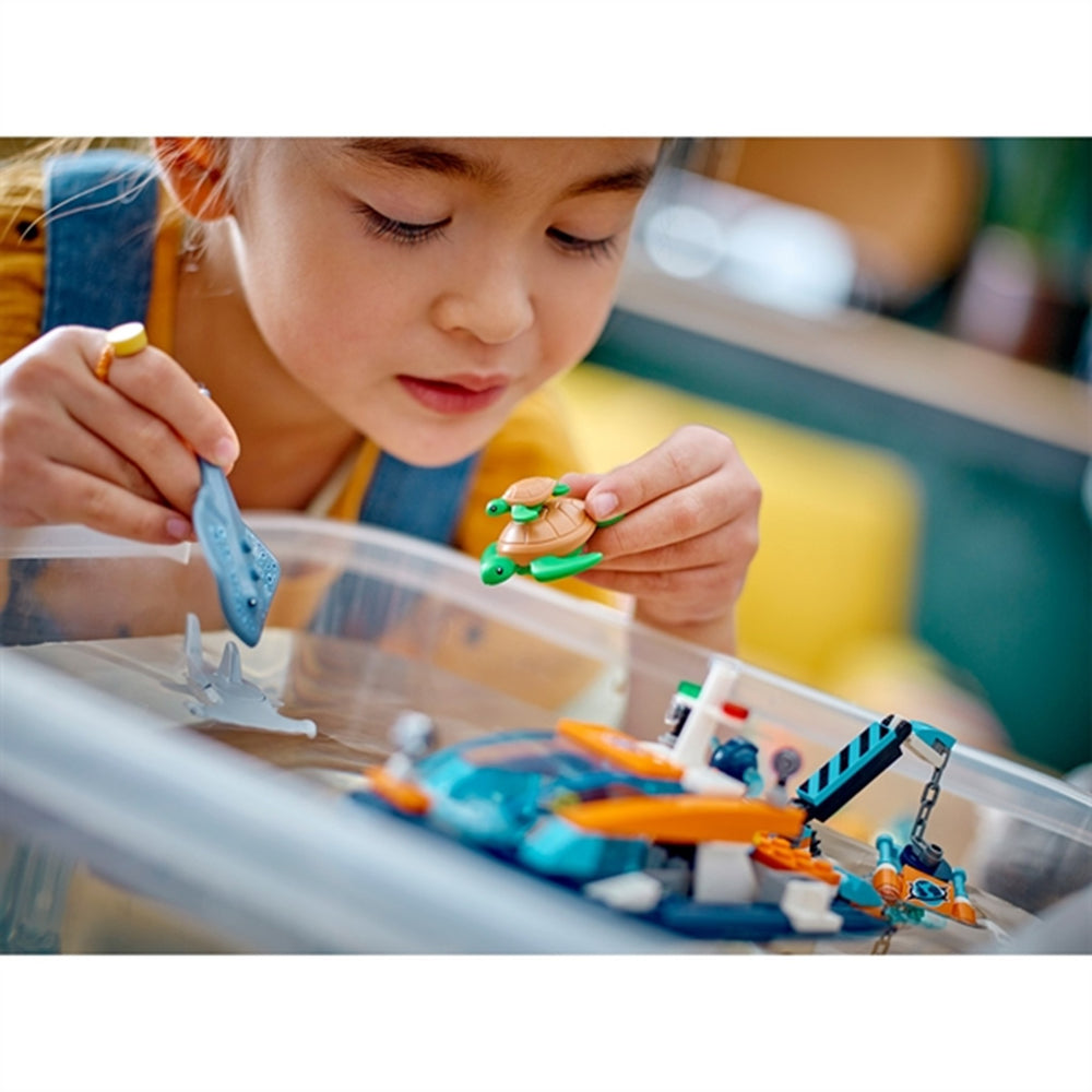 City Forsknings Dykkerfartøj - LEGO® → Luksusbaby.dk