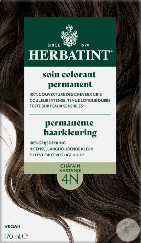 Herbatint Soin Colorant Permanent 4N Châtain 1 Kit
