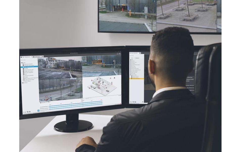 Anzeigeclient Camera Station S9301 Workstation<br>Flexible Plug-and-Play-Workstation