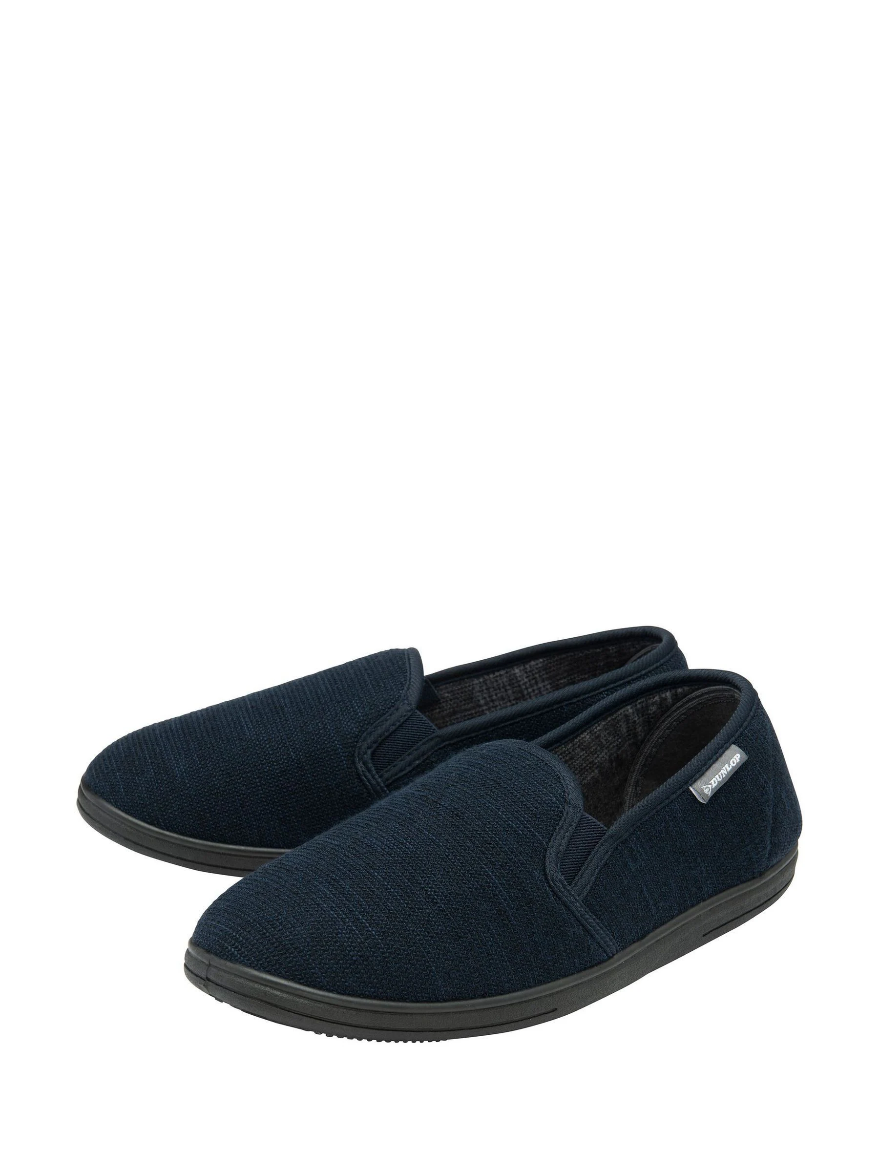 Blauw - Dunlop dubbele inzet Volle pantoffels