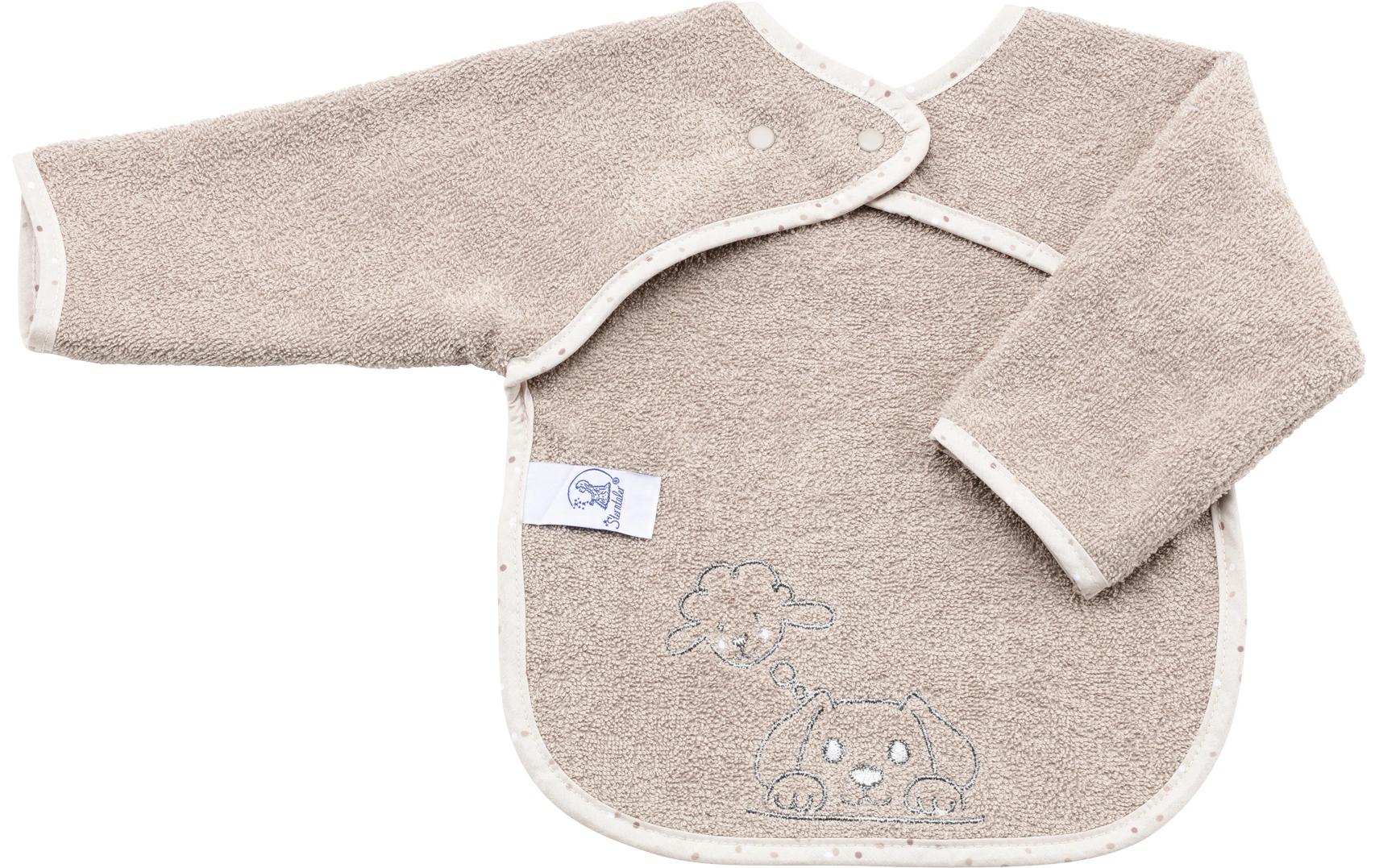 Ärmel-Lätzchen Bauernhof 73 x 50 cmKeine Essensspuren mehr auf Baby-Kleidung