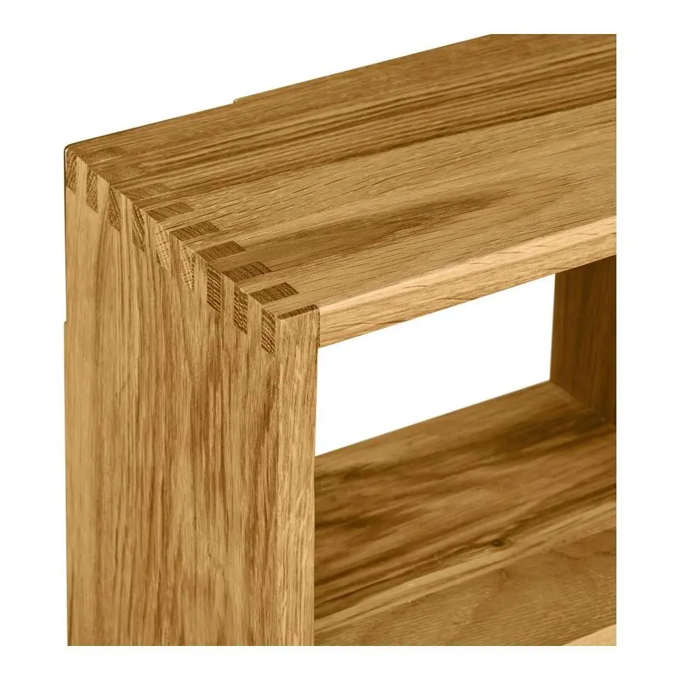 Hioshop Mina wandplank 8 planken eiken