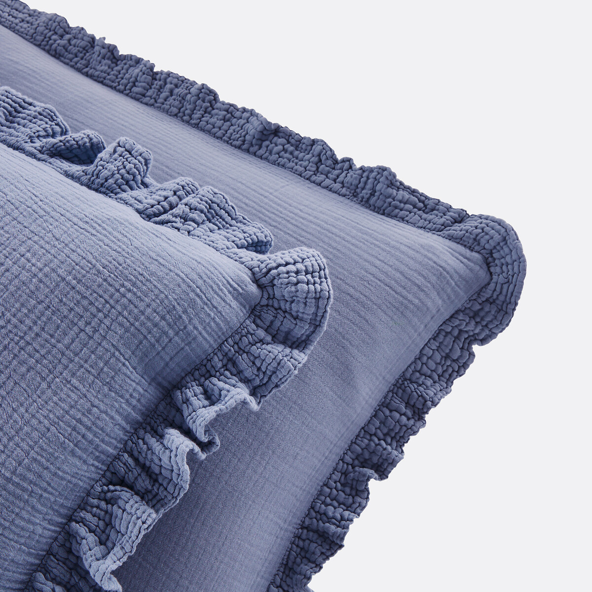 LA REDOUTE INTERIEURS<br>Fronha tetra lisa com folho, Kumla