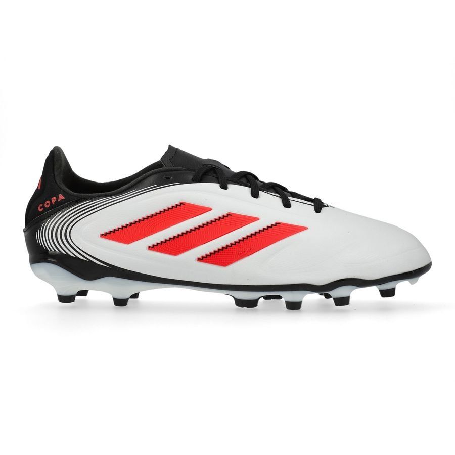 adidas Copa Pure League III FG/AG Pure Victory - Blanc/Lucid Red/Noir Enfant