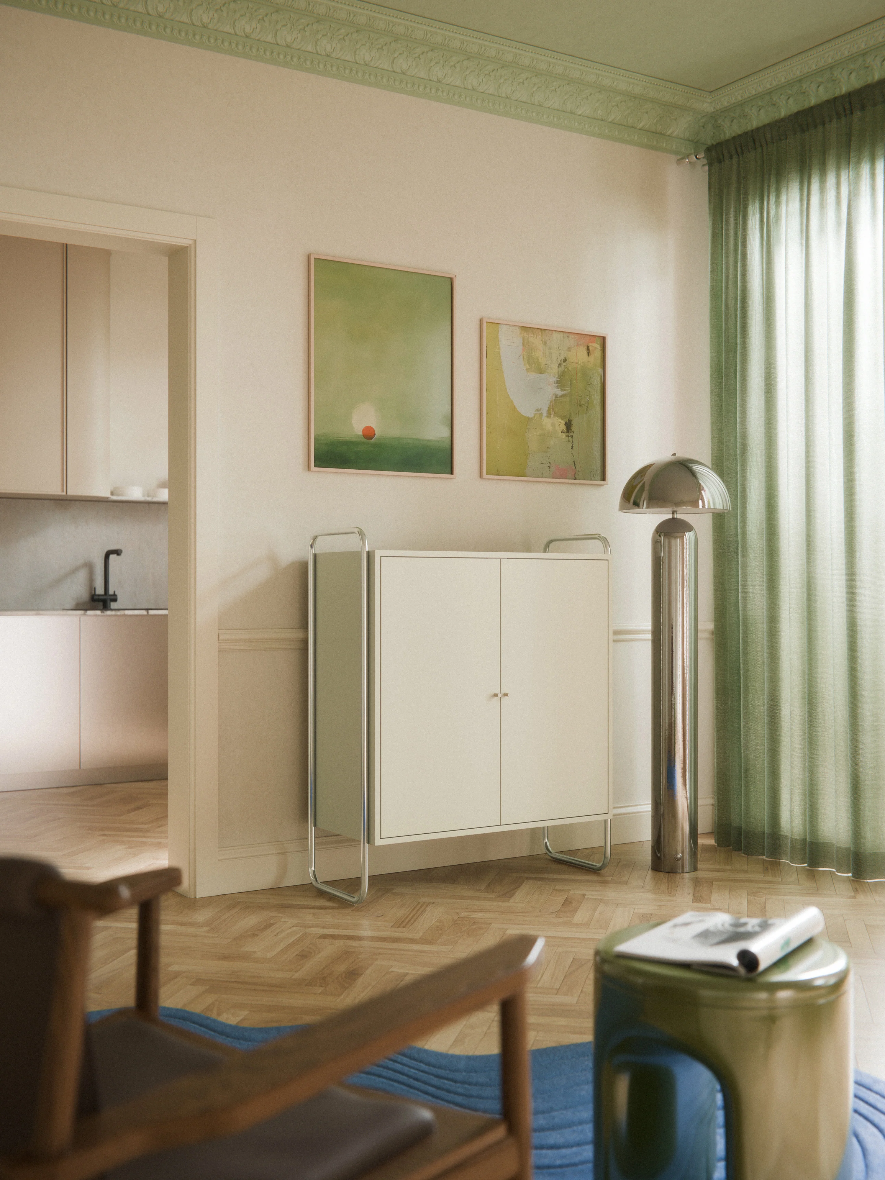 Metalen dressoir Robyn