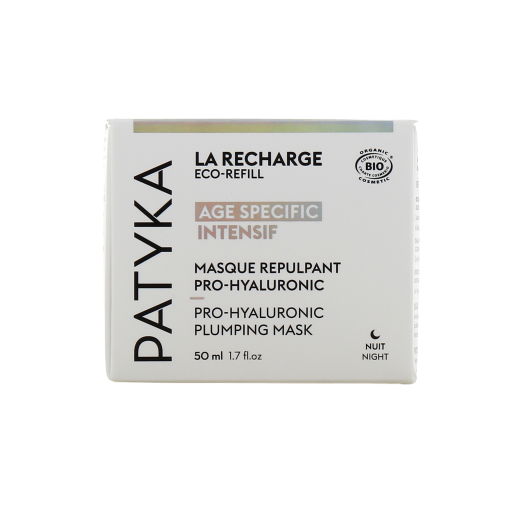 Patyka masque de nuit repulpant pro-hyaluronic - Soin anti âge
