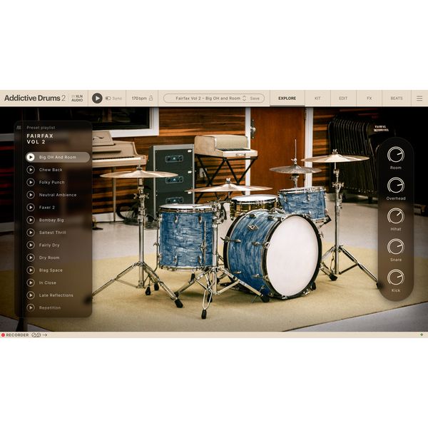 XLN Audio Addictive Drums 2 Rock Collection